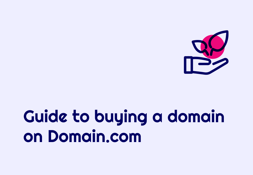 Guide to buying a domain on Domain.com